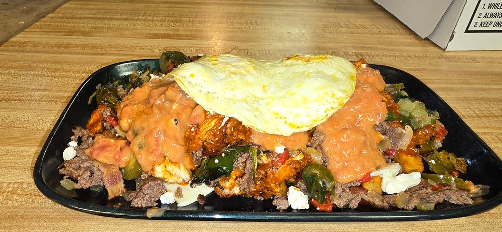 Fubar Platter, fully loaded