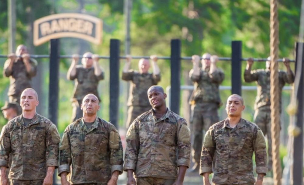 Ranger School students at Fort Benning