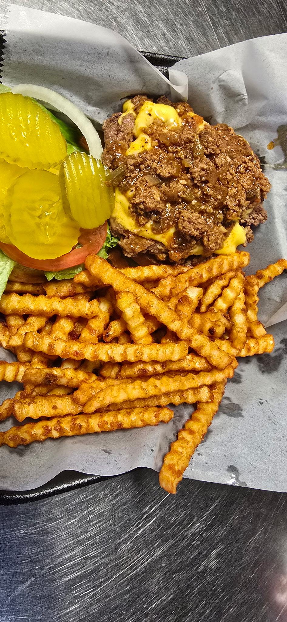 Tanker Chili Cheese Burger