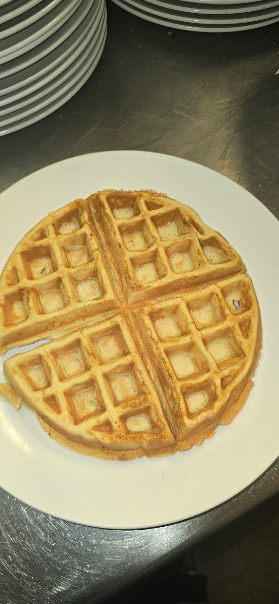 Golden Belgian Waffle